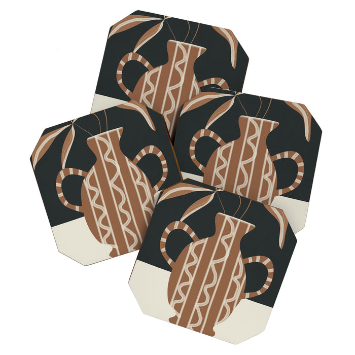 Minimalist Flora 1 Coaster Gallery Image 1