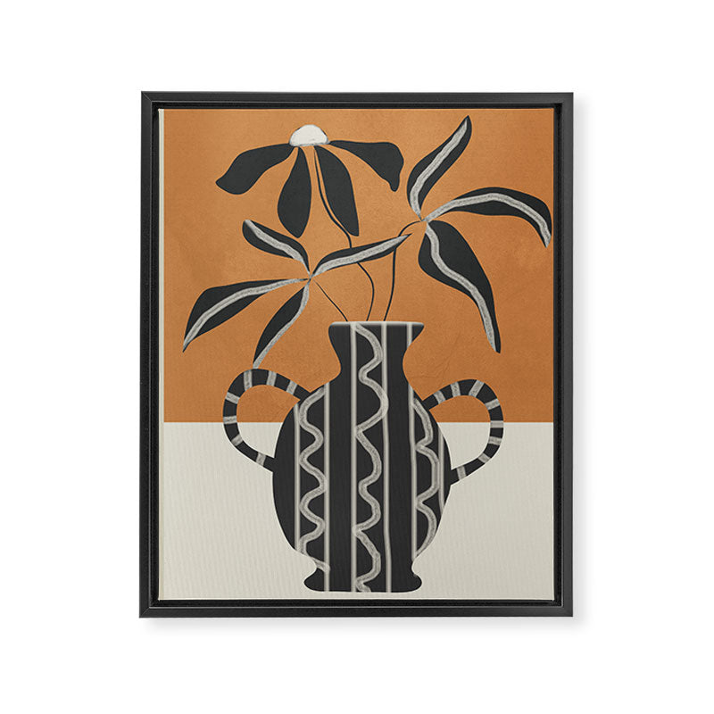 Minimalist Flora 2 Framed Canvas Print Gallery Image 6