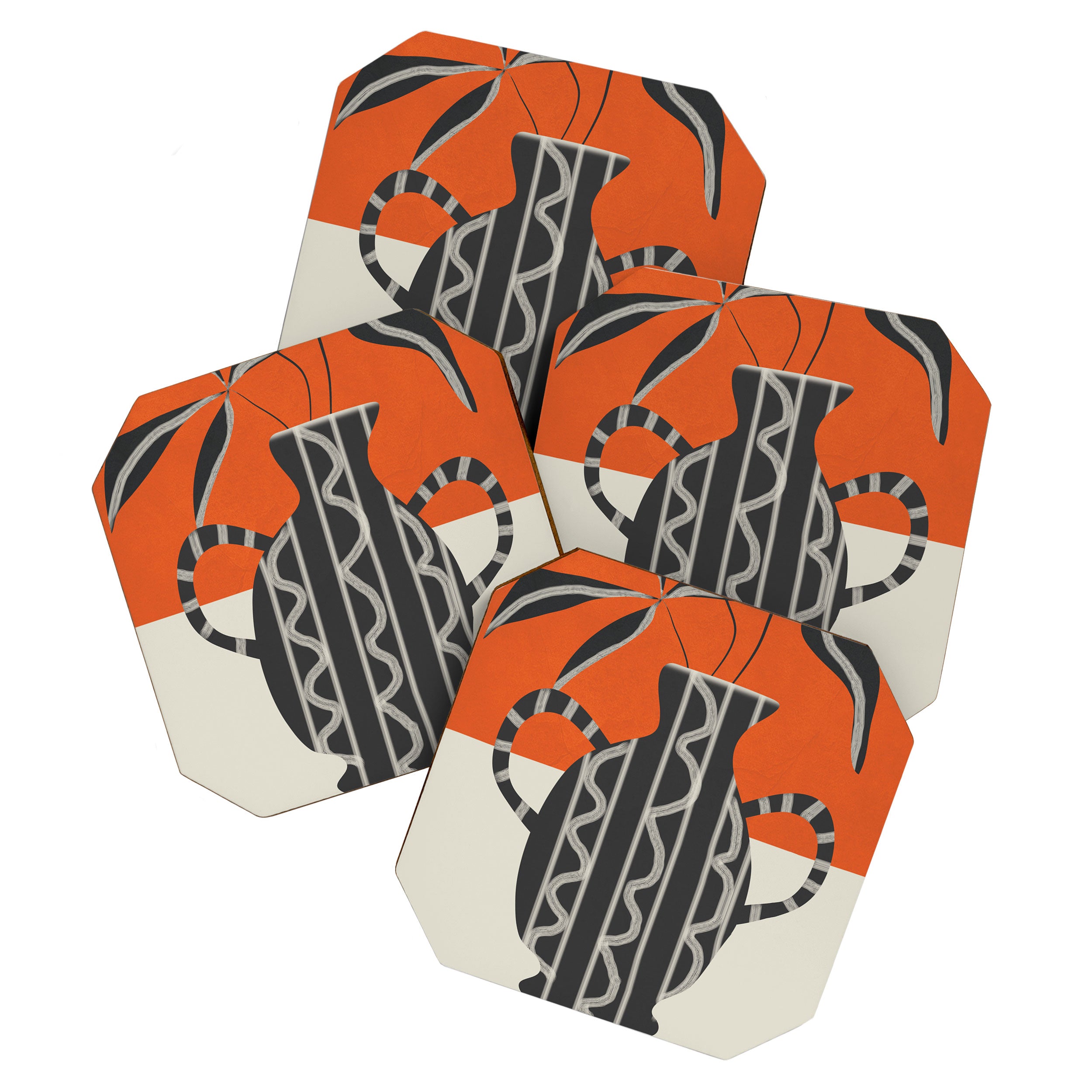 Minimalist Flora 5 Coaster Gallery Image 1