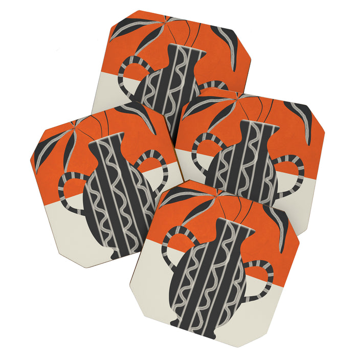 Minimalist Flora 5 Coaster Gallery Image 1