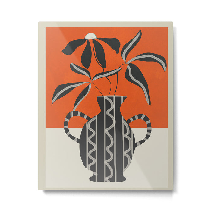 Minimalist Flora 5 Metal Print Gallery Image 1