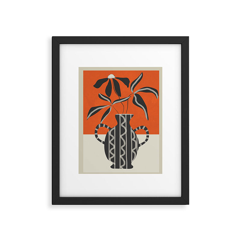 Minimalist Flora 5 Framed Art Print Gallery Image 5