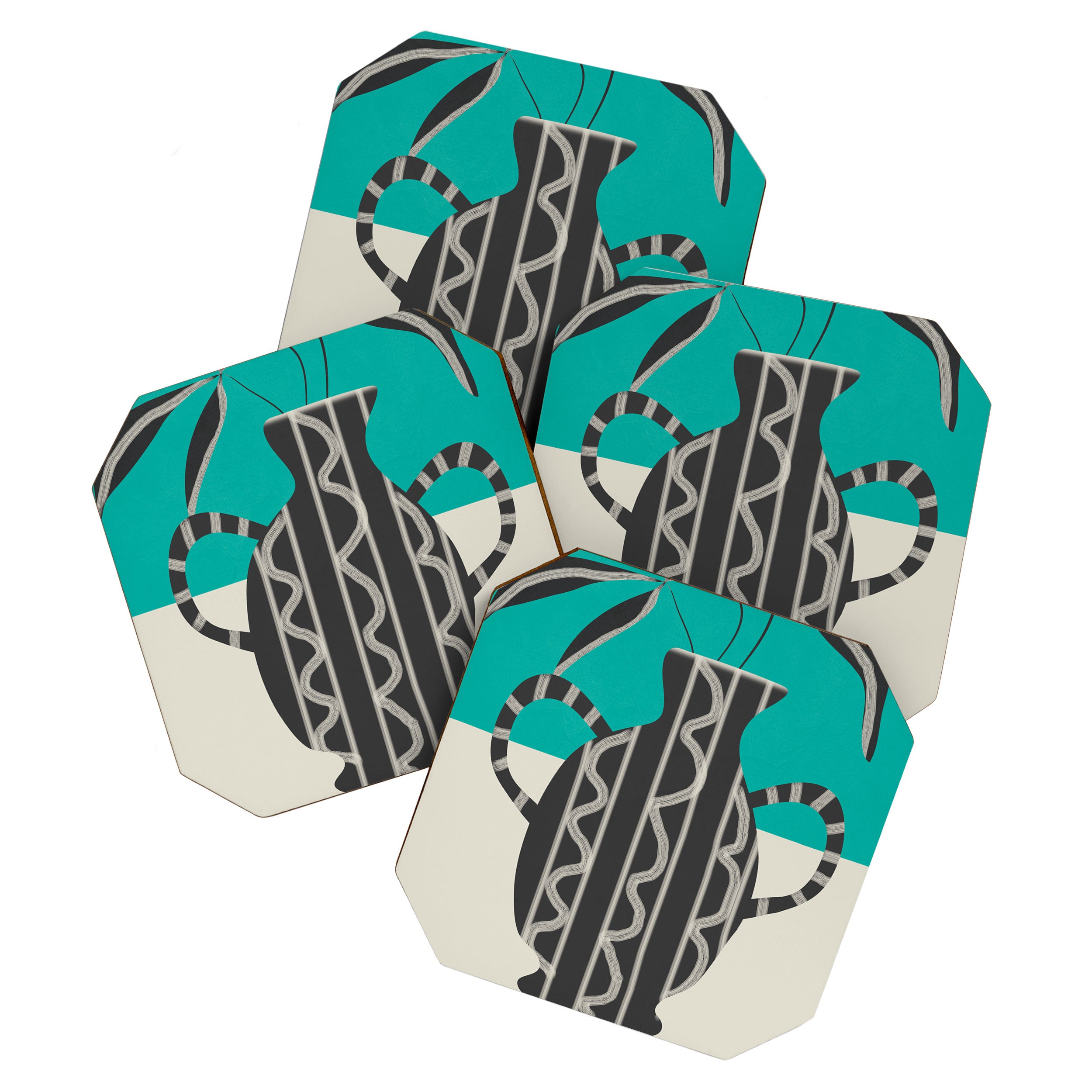 Minimalist Flora 7 Coaster Gallery Image 1