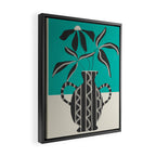 Minimalist Flora 7 Framed Canvas Print Gallery Image 2