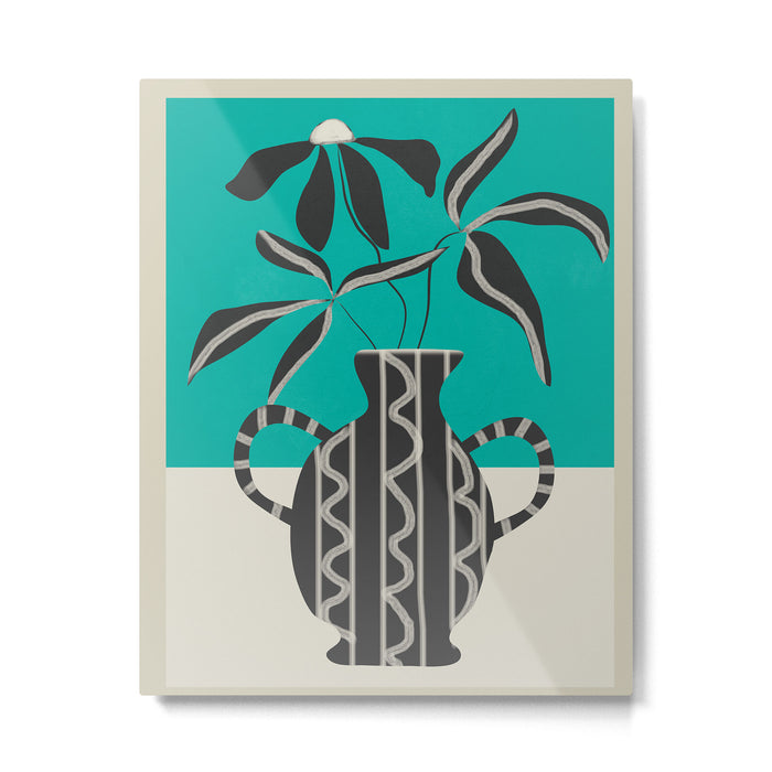Minimalist Flora 7 Metal Print Gallery Image 1