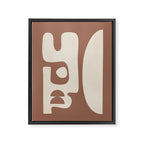 Mocha Movement 3 Framed Canvas Print Gallery Image 8