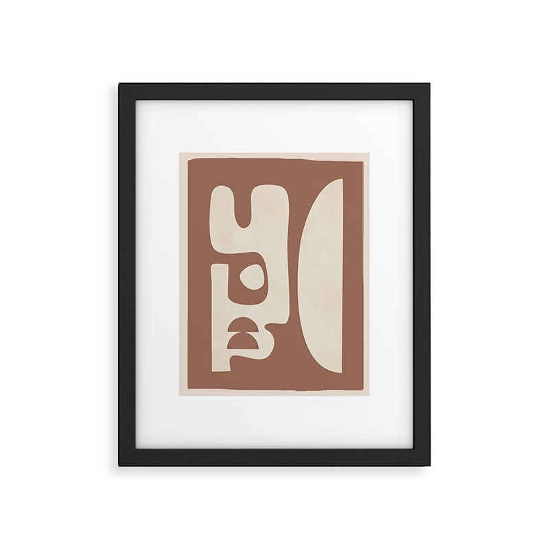 Mocha Movement 3 Framed Art Print Gallery Image 6