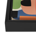 Modern Abstract Art 22 Framed Canvas Print Gallery Image 3