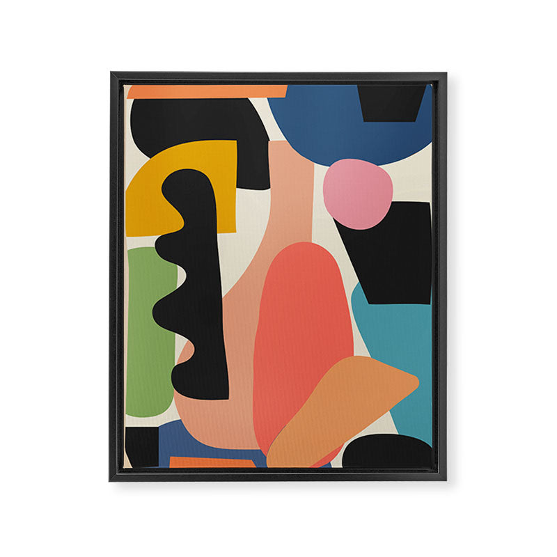 Modern Abstract Art 22 Framed Canvas Print Gallery Image 6