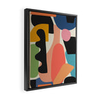 Modern Abstract Art 22 Framed Canvas Print Gallery Image 2
