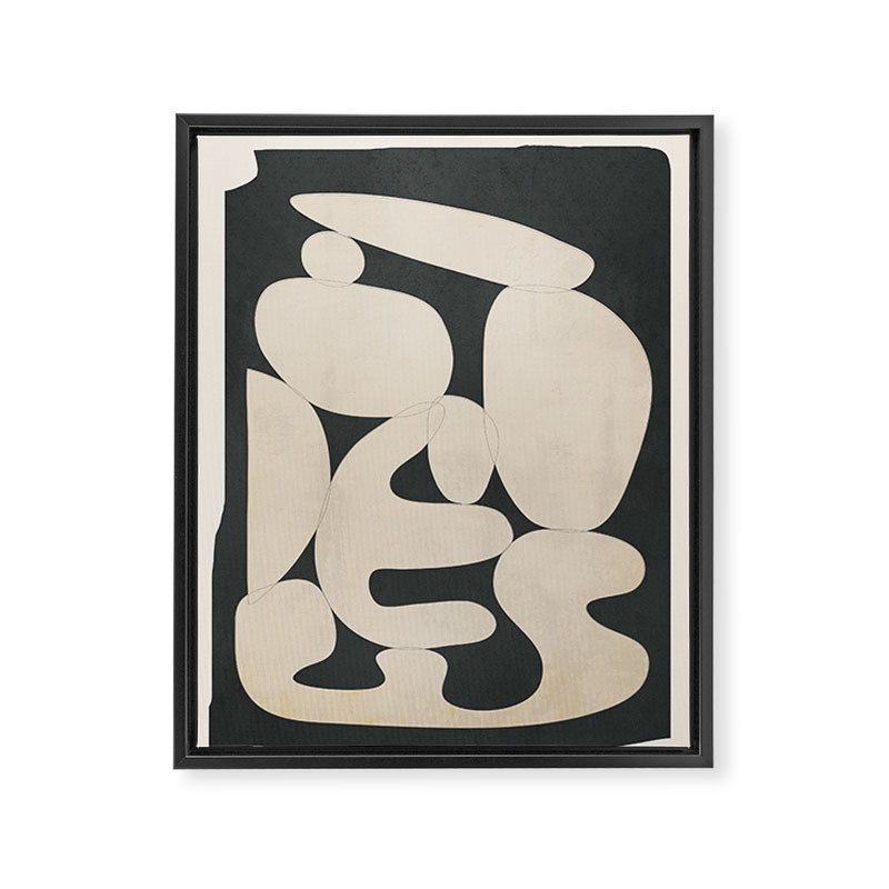 Modern Abstract Art 25 Framed Canvas Print Gallery Image 6