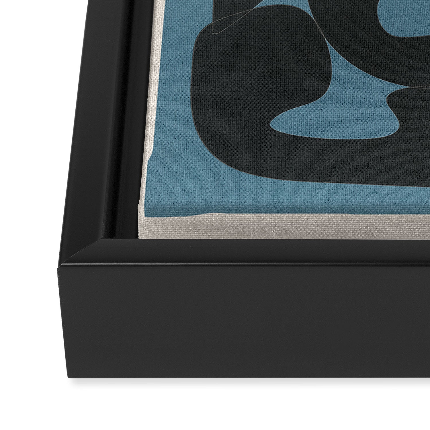 Modern Abstract Art 28 Framed Canvas Print Gallery Image 3