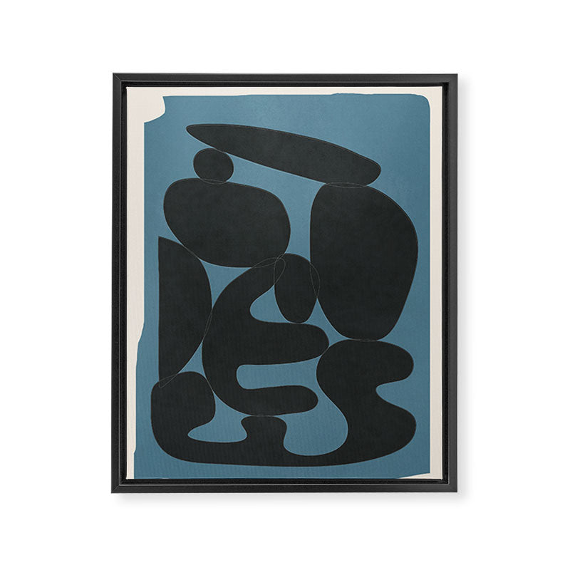 Modern Abstract Art 28 Framed Canvas Print Gallery Image 6