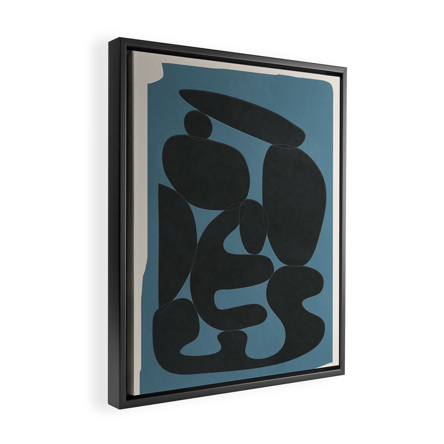 Modern Abstract Art 28 Framed Canvas Print Gallery Image 2