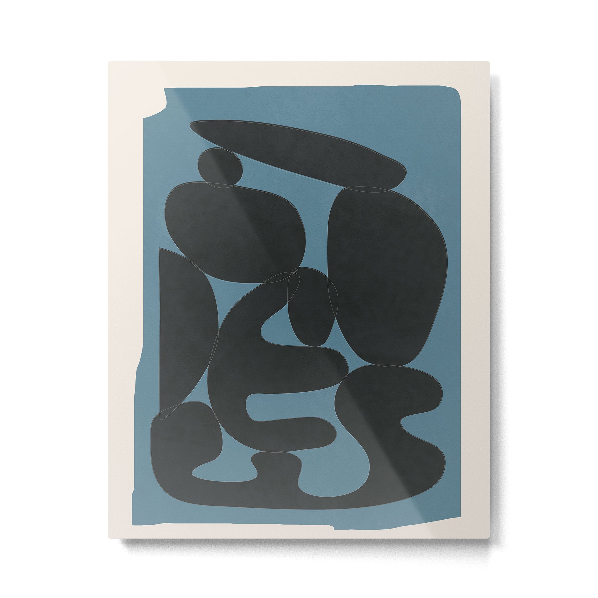 Modern Abstract Art 28 Metal Print Gallery Image 4