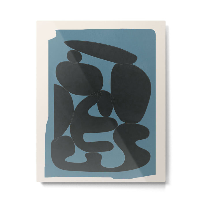 Modern Abstract Art 28 Metal Print Gallery Image 1