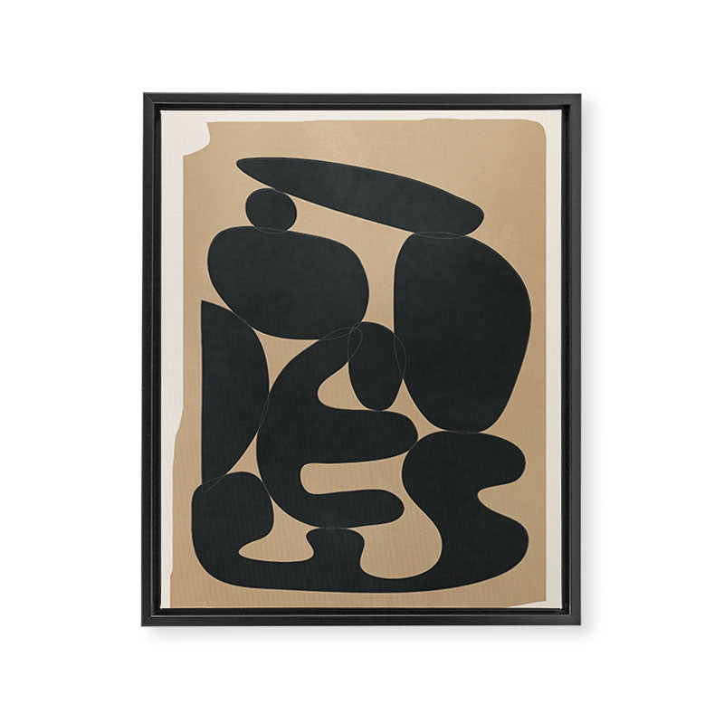 Modern Abstract Art 29 Framed Canvas Print Gallery Image 6