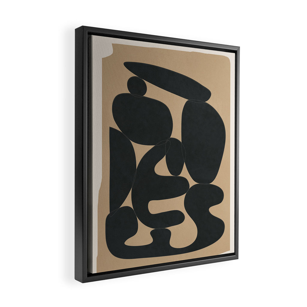 Modern Abstract Art 29 Framed Canvas Print Gallery Image 2