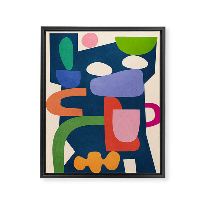 Modern Abstract Art 40 Framed Canvas Print Gallery Image 1
