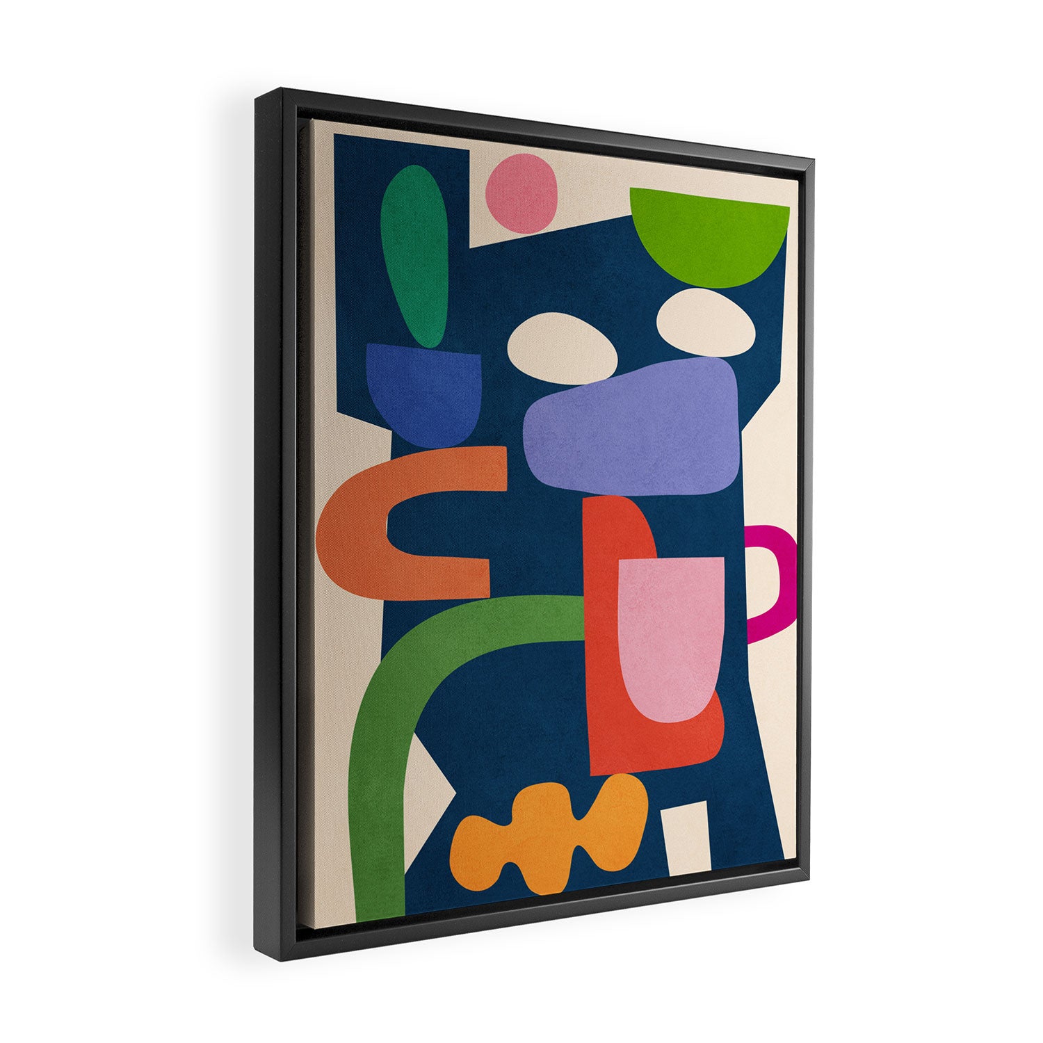Modern Abstract Art 40 Framed Canvas Print Gallery Image 2