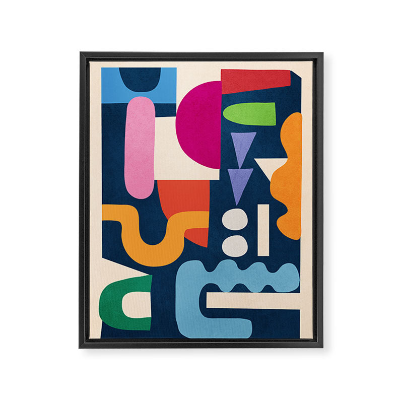 Modern Abstract Art 41 Framed Canvas Print Gallery Image 6