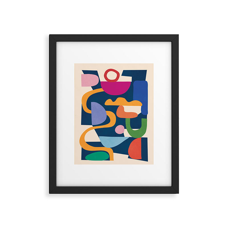Modern Abstract Art 42 Framed Art Print Gallery Image 5
