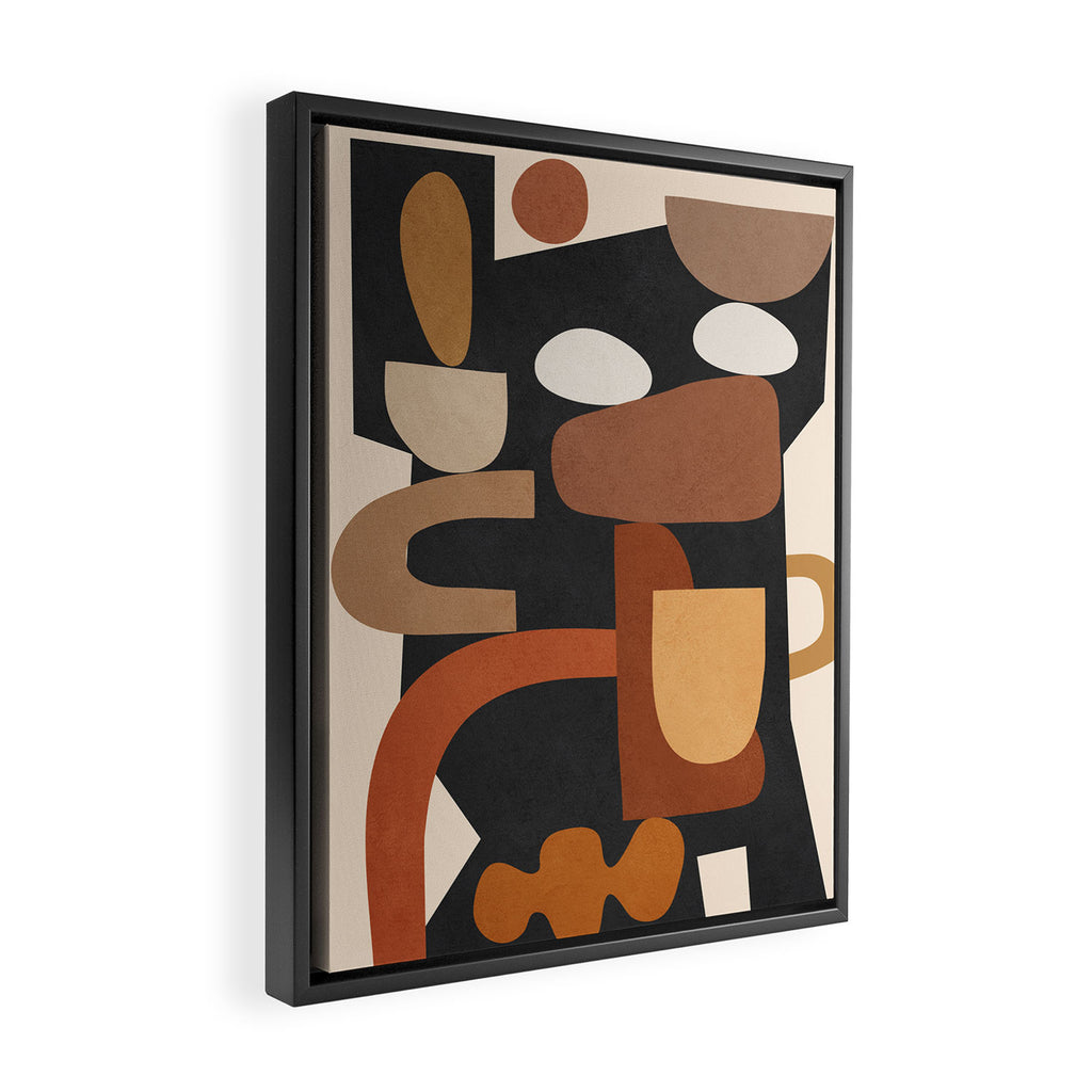 Modern Abstract Art 43 Framed Canvas Print Gallery Image 2