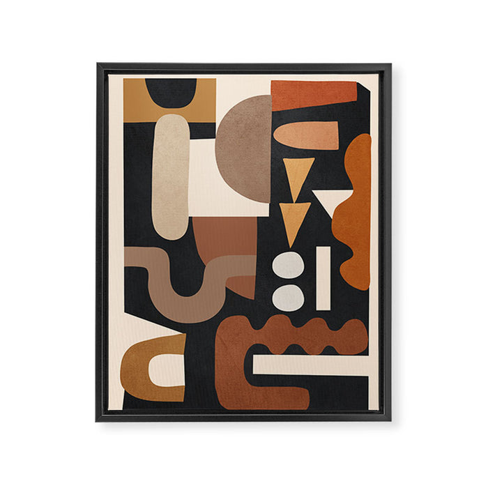 Modern Abstract Art 44 Framed Canvas Print Gallery Image 1