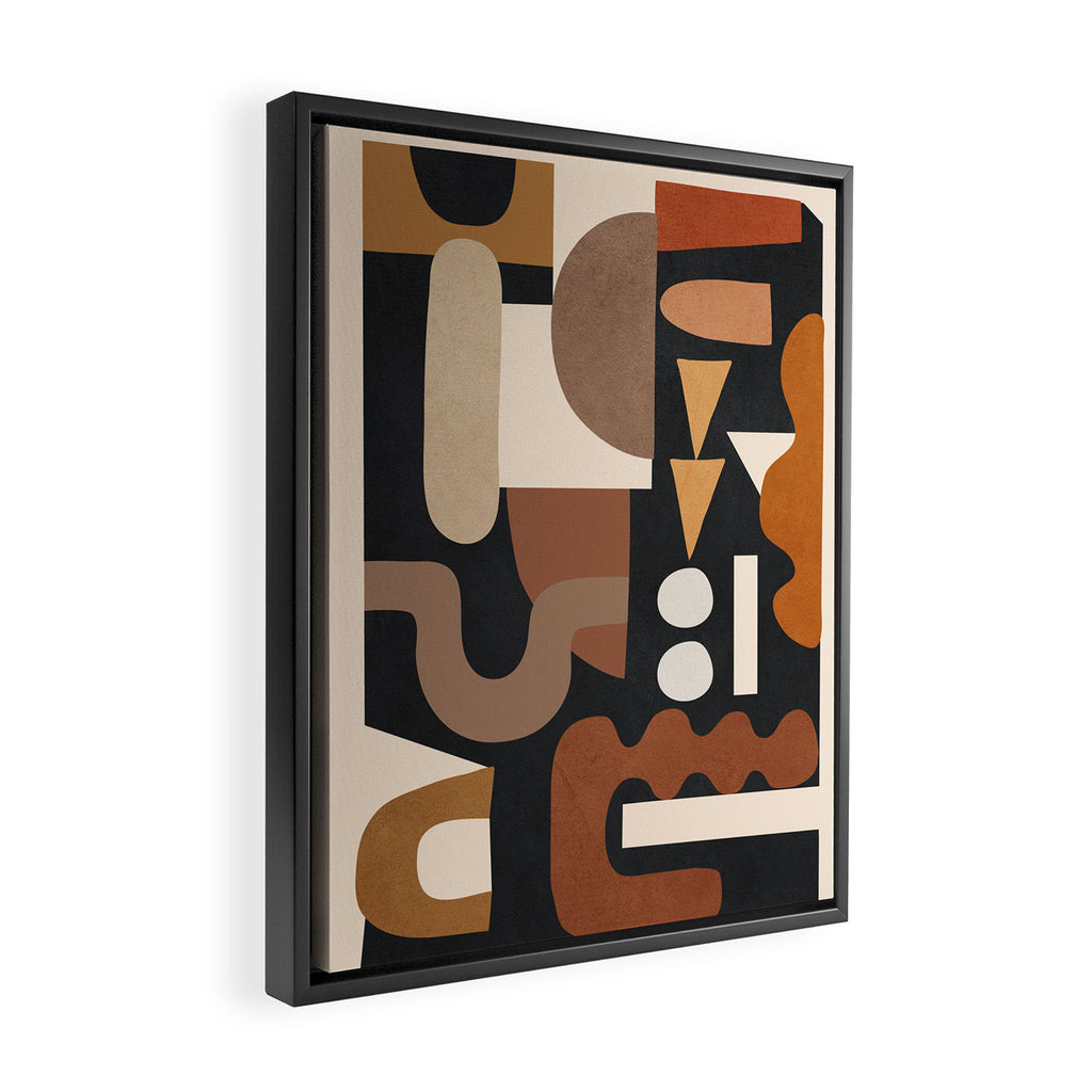 Modern Abstract Art 44 Framed Canvas Print Gallery Image 2