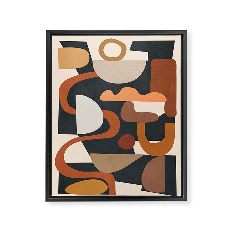 Modern Abstract Art 45 Framed Canvas Print Gallery Image 6