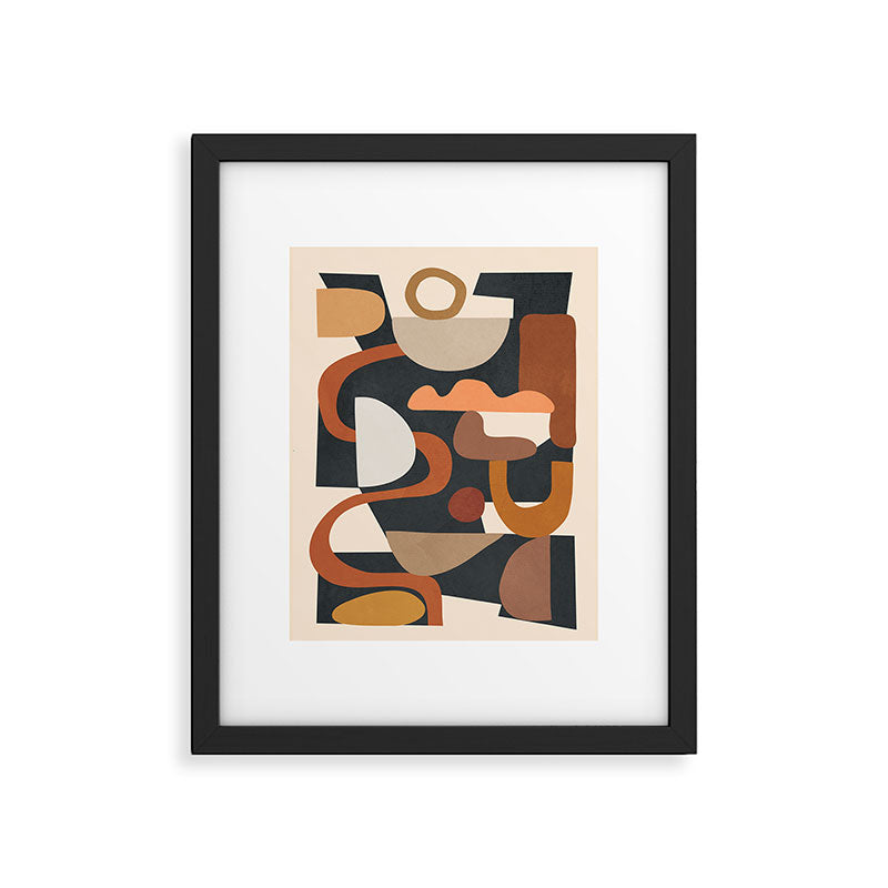 Modern Abstract Art 45 Framed Art Print Gallery Image 5