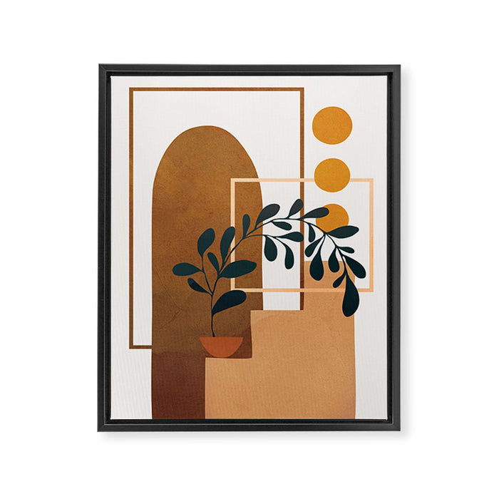 Modern Abstract Art 50 Framed Canvas Print Gallery Image 1