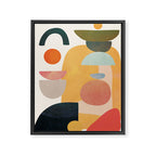 Modern Abstract Art 70 Framed Canvas Print Gallery Image 6