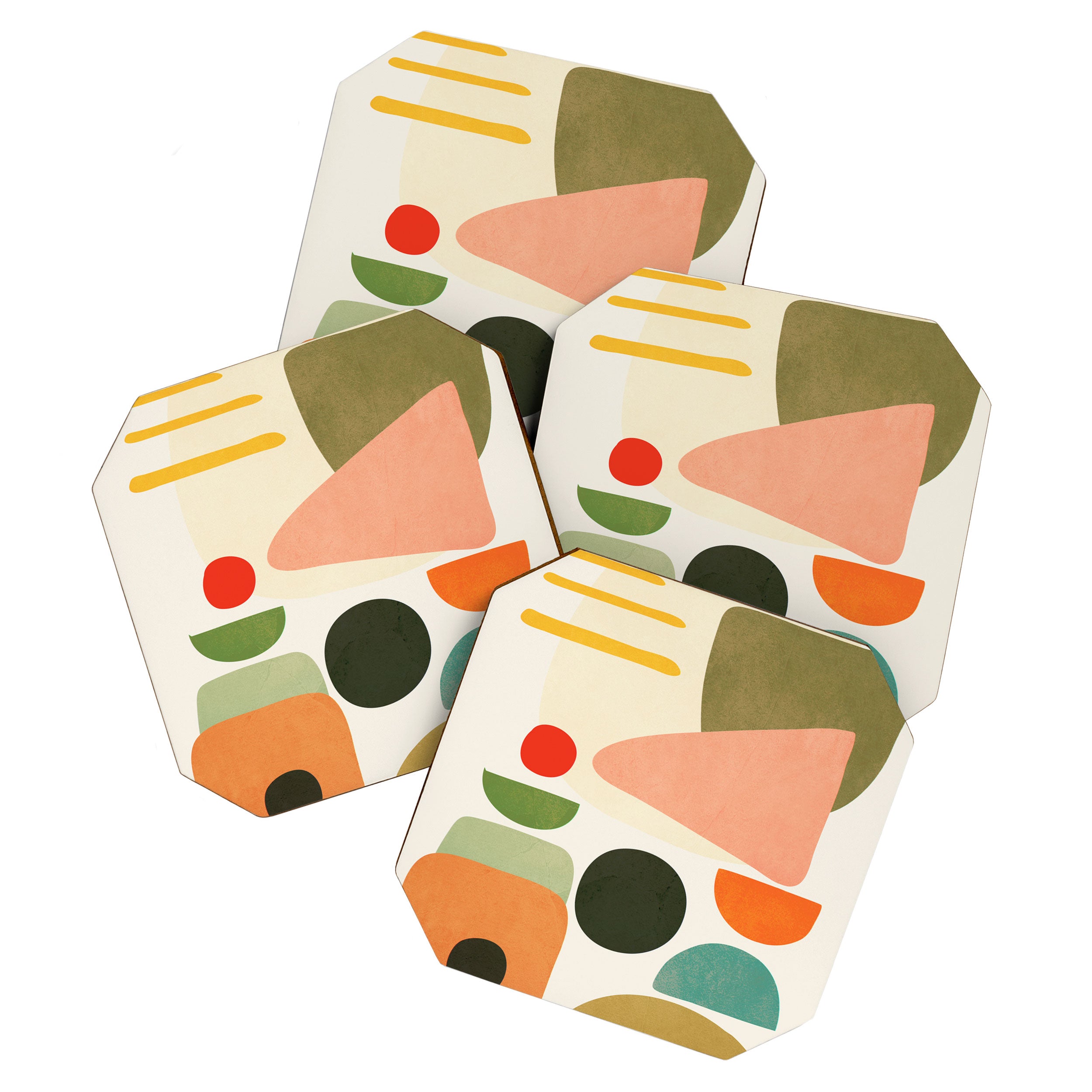 Modern Abstract Art 71 Coaster Gallery Image 1