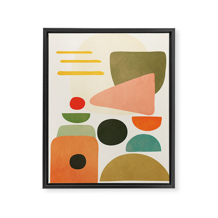 Modern Abstract Art 71 Framed Canvas Print Gallery Image 1