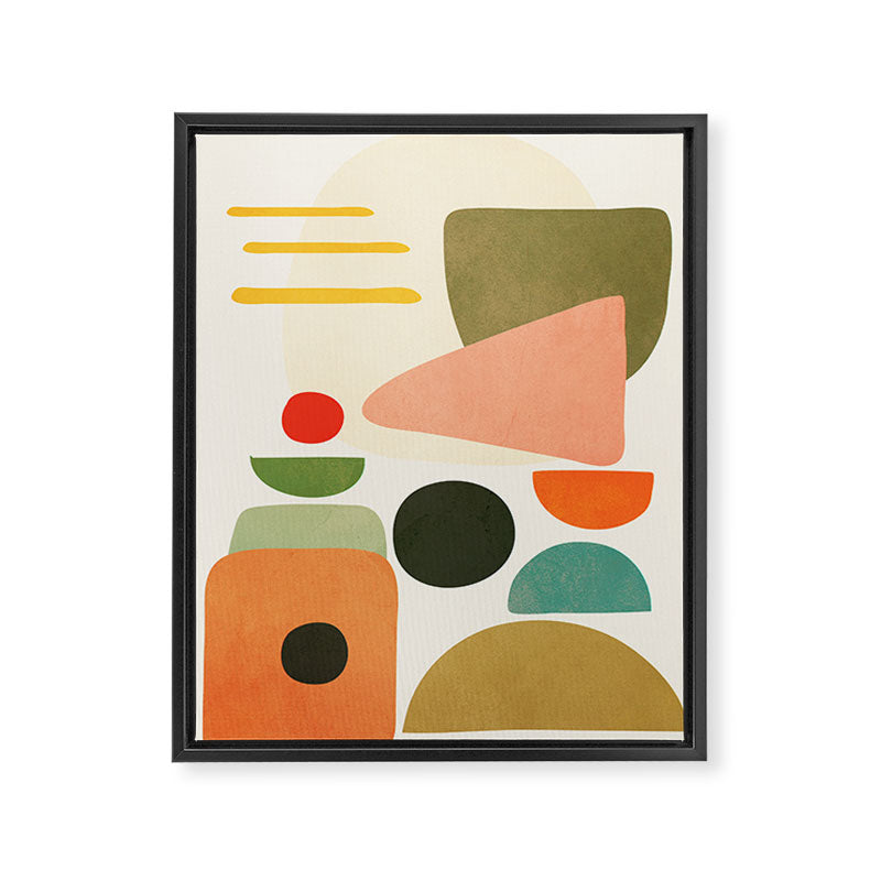Modern Abstract Art 71 Framed Canvas Print Gallery Image 6