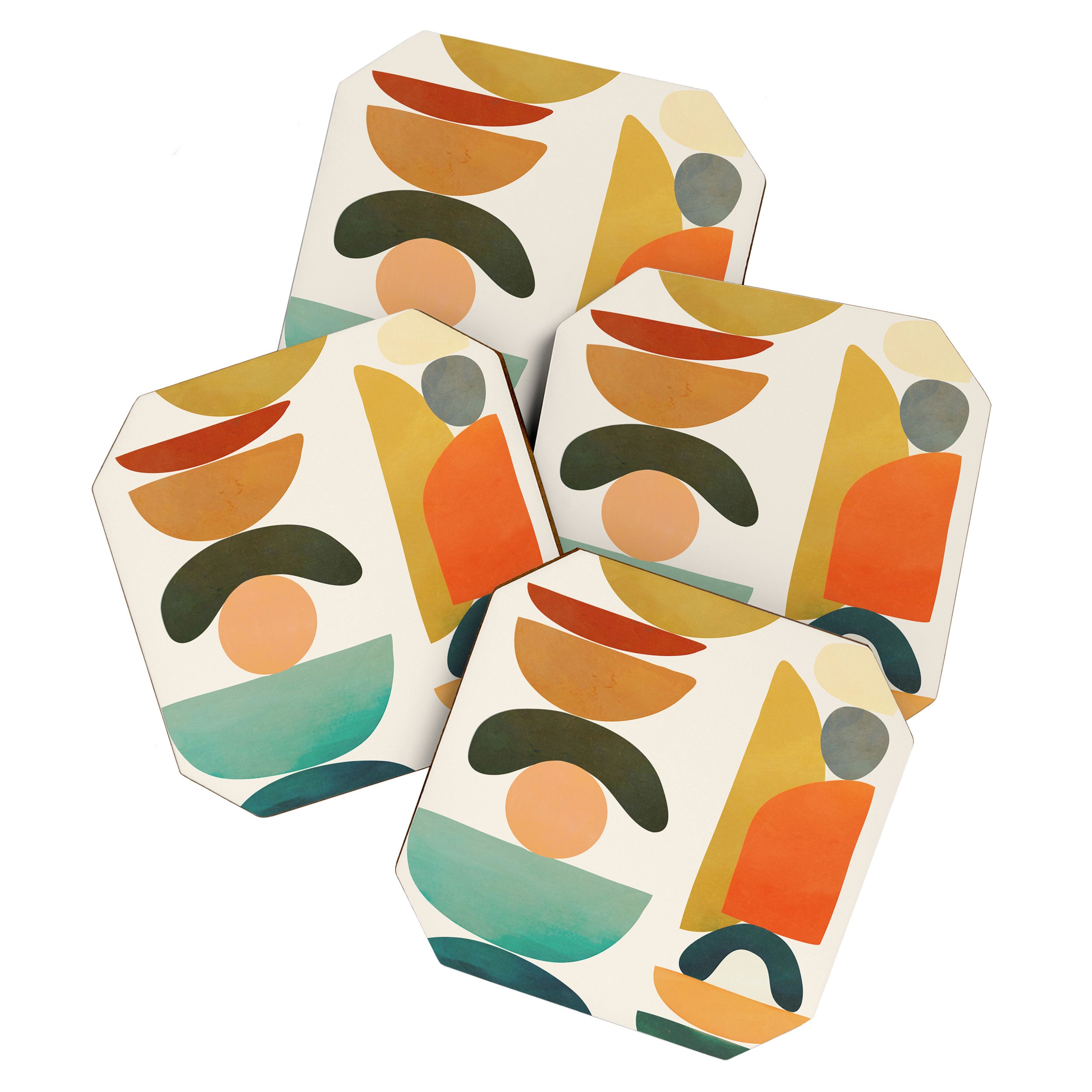 Modern Abstract Art 72 Coaster Gallery Image 1