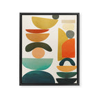 Modern Abstract Art 72 Framed Canvas Print Gallery Image 6