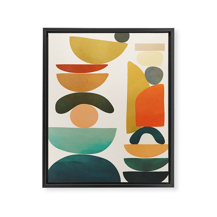 Modern Abstract Art 72 Framed Canvas Print Gallery Image 1