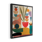 Modern Abstract Art 74 Framed Canvas Print Gallery Image 2