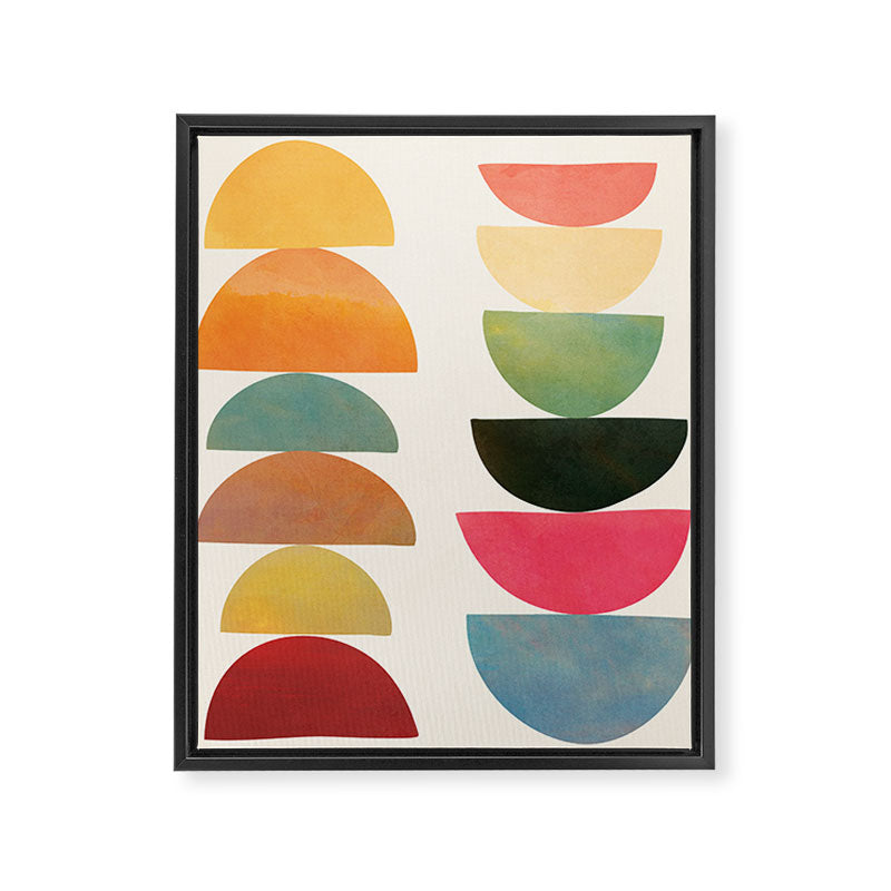Modern Abstract Art 76 Framed Canvas Print Gallery Image 6