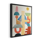 Modern Abstract Art 79 Framed Canvas Print Gallery Image 2