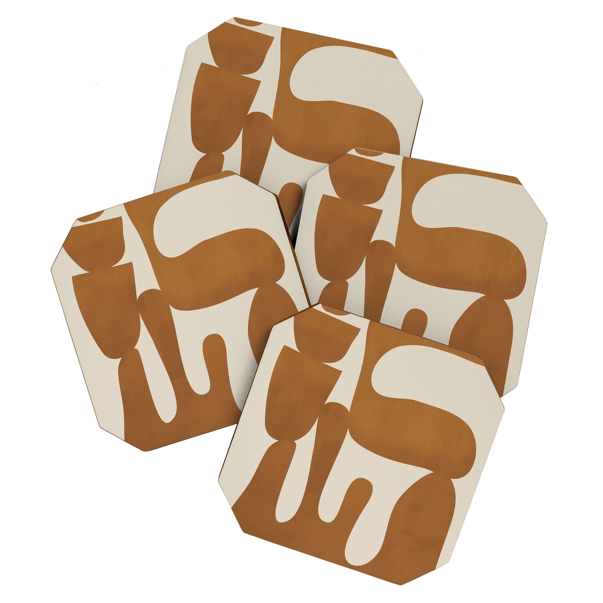 Modern Abstract Minimal Shapes 34 Coaster Gallery Image 1
