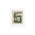 Modern Abstract Minimal Shapes 35 Art Print Gallery Image 1