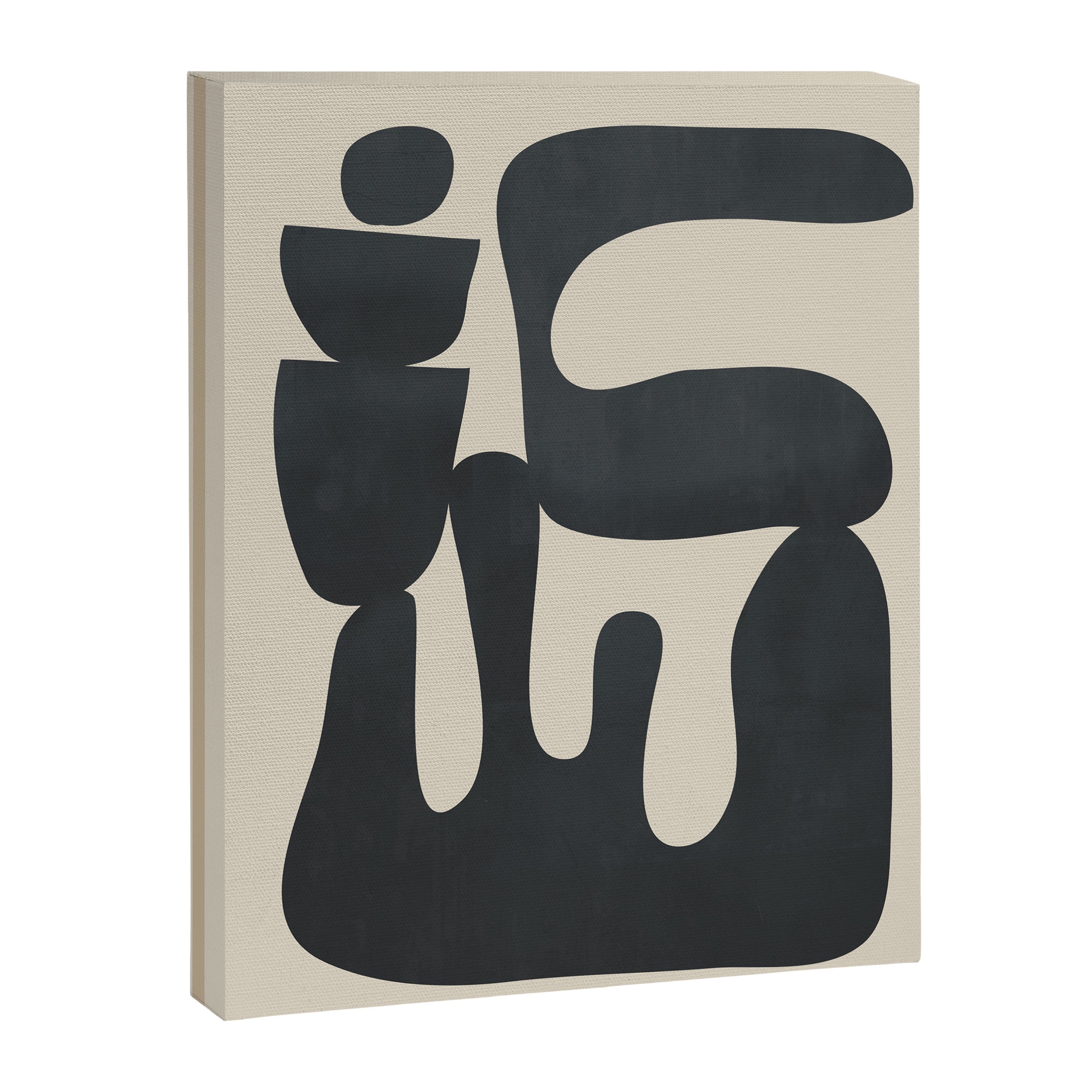 Modern Abstract Minimal Shapes 37 Canvas Print Gallery Image 6