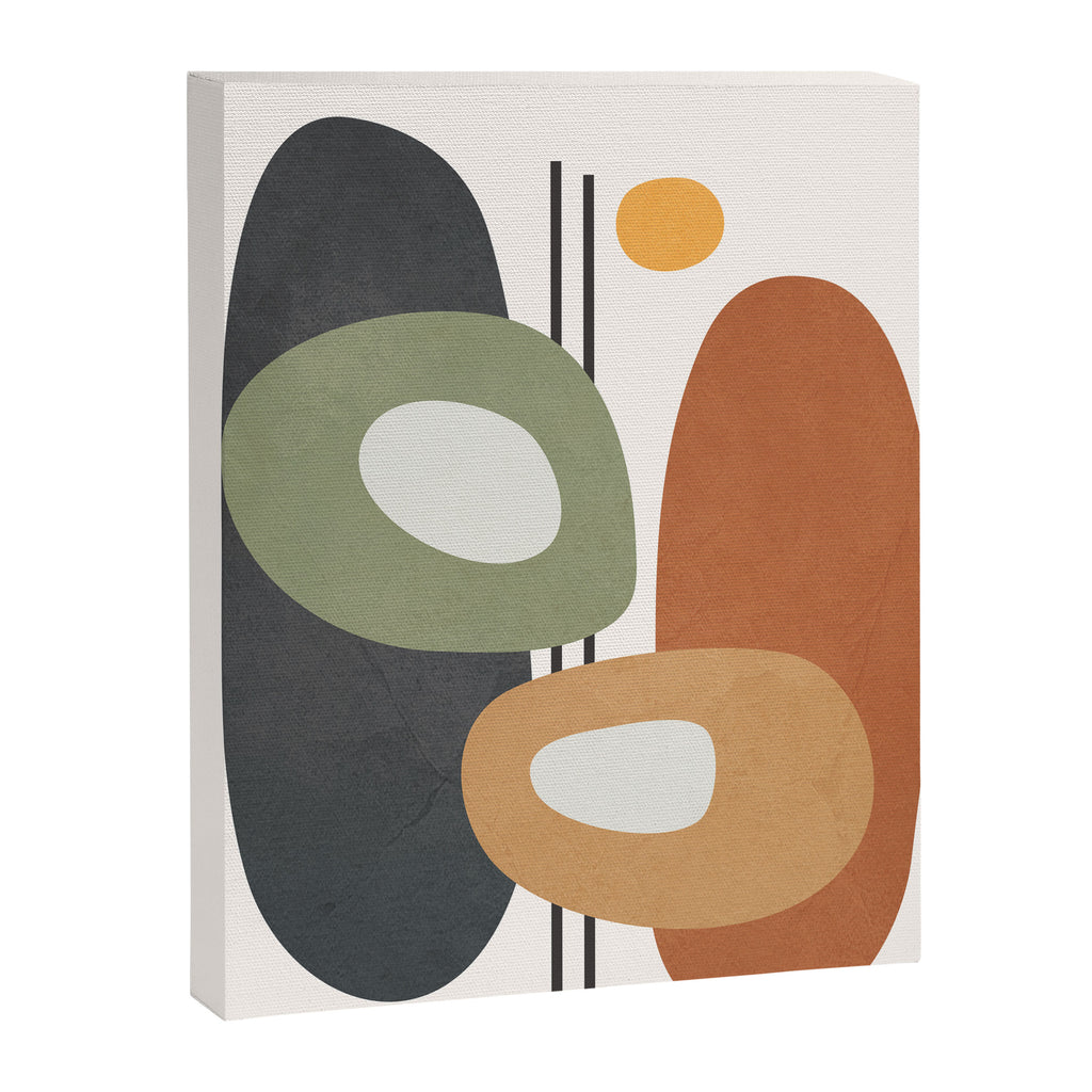 Modern Abstract Shapes 13 Canvas Print Gallery Image 6