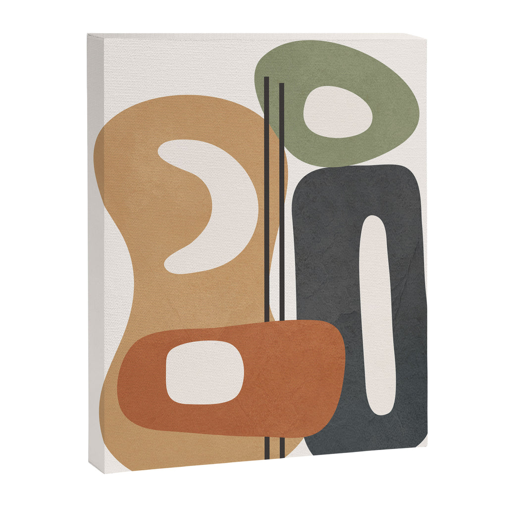 Modern Abstract Shapes 14 Canvas Print Gallery Image 6