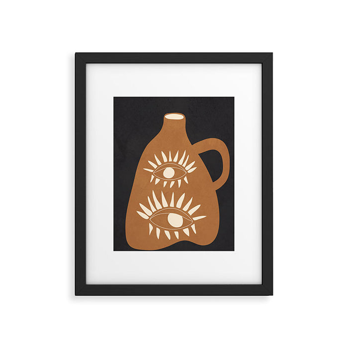 Modern Abstract Vase 1 Framed Art Print Gallery Image 1
