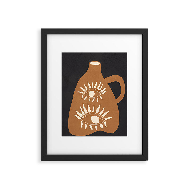 Modern Abstract Vase 1 Framed Art Print Gallery Image 5