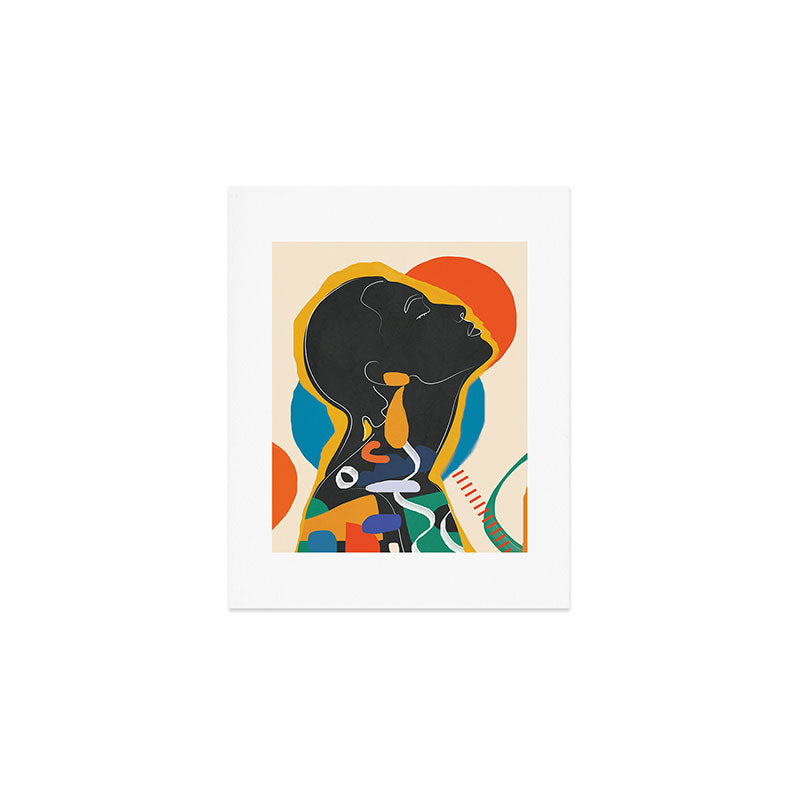 Modern Abstract Woman 13 Art Print Gallery Image 1